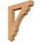 Ekena Millwork Olympic Arts & Crafts Smooth Bracket, Western Red Cedar, 5 1/2"W x 36"D x 42"H BKT06X36X42OLY03SWR - alternate 1